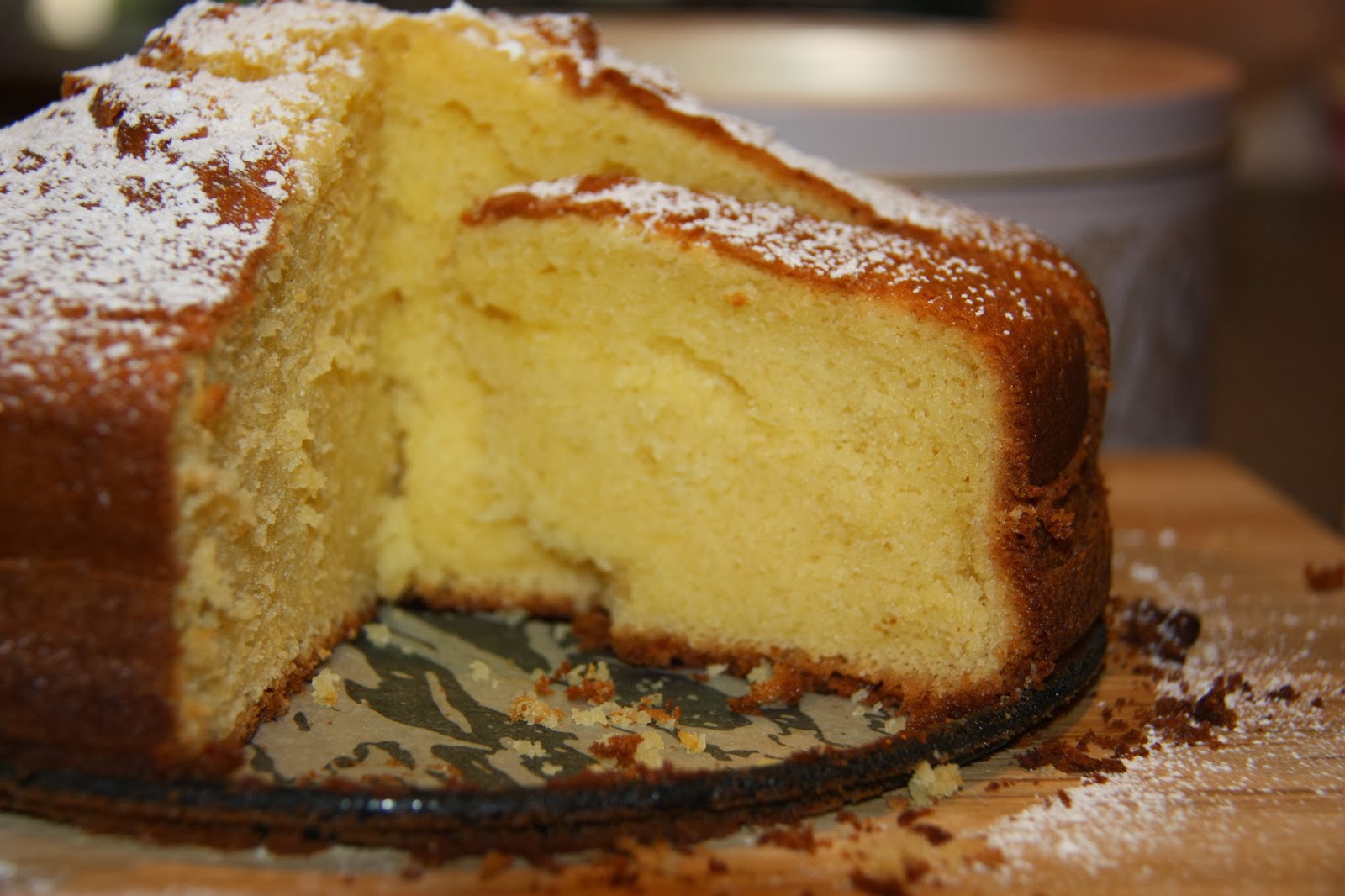 Coconut Sponge Cake and Lemony Zucchini Pasta - Cabinet of Cookery